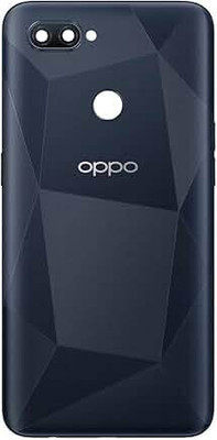 SPAREASP Oppo A12 Black Back Panel(Black)