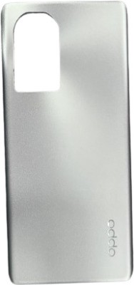 Sandreezz OPPO Reno10 5G (Glass) (with Proper Logo) Back Panel(Silvery Grey)