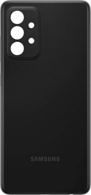 Safa Samsung Galaxy A72 Back Panel(Black)