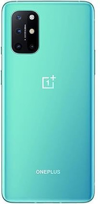 FixHub ONEPLUS 8T BACK GLASS BACK COVER WITH SIDE KEY BUTTON WIH COMPATIBLE Back Panel(GREEN)