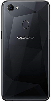 krazeever OPPO F7 Back Panel(BLACK)