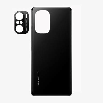 AL AMAZING STORE Redmi 11x Original Back Panel With Camera Lens Back Panel(Black)