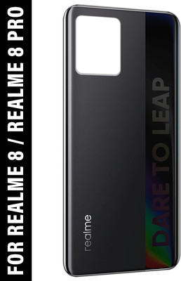 SUFO Realme 8 / Realme 8 Pro Back Panel(Cyber Black)