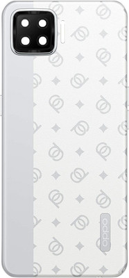 Sandreezz OPPO F17 (with Proper Logo) Back Panel(Classic Silver)