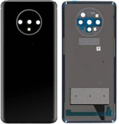 imbi Oneplus 7T/1+7T Battery Door Wth Camera Glass Back Panel(Black)