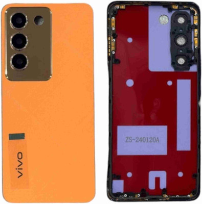 HNVIEW VIVO Y200E BACK PANEL WITH HOUSING BODY AND SIDE KEY BUTTON OR CAMERA LENS FULL BODY Back Panel(YELLOW)