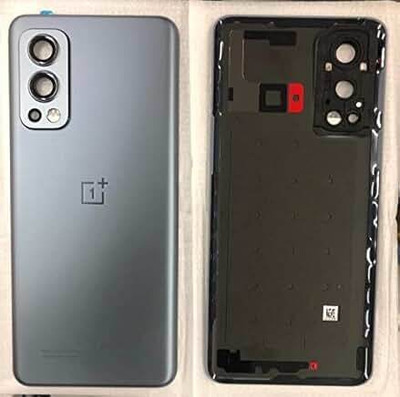 SPAREASP OnePlus Nord 2 Silver With Camera Lens Back Panel(Silver)