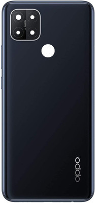 Sandreezz OPPO A15s (Housing Body) (Side Keys with Middle Body) (with Proper Logo) Back Panel(Dynamic black)
