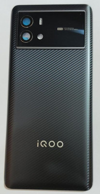 FixHub iQoo 9 BACK PANEL Back Panel(BLACK)