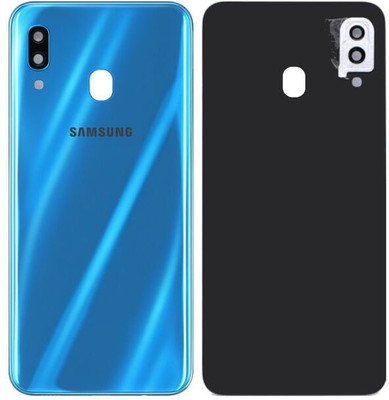 SPAREWARE SAMSUNG Back Door Panel Back Panel For Samsung Galaxy A20 -Sky (WITH CAMERA GLASS) Back Panel(Sky)