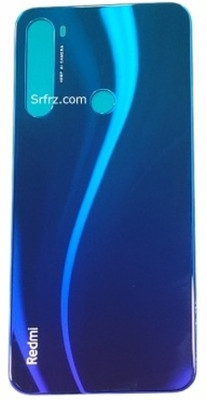 KezeMize Xiaomi Redmi Note 8 (Glass) (with Proper Logo) Back Panel(Neptune Blue)