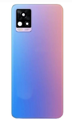 imbi vivo V20 Pro 5G With Side Frame, Power And Volume Button Camera Glass Full Panel(Pink)