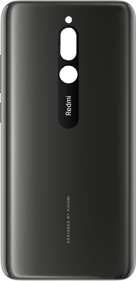 FLOUNDER REDMI 8 With Side Volume & Power Keys Back Panel(BLACK)