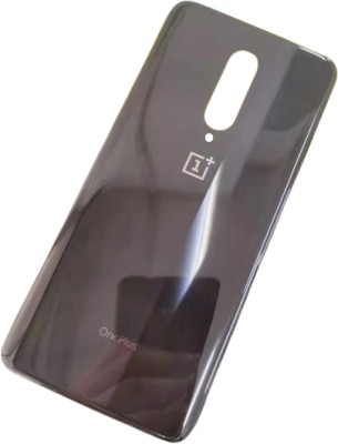 Kraze4blaze OnePlus 7 Pro (Glass)(With Proper Logo) Back Panel(Grey)