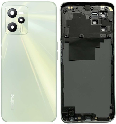 Sandreezz Realme C35 (with Proper Logo) (With Middle Ring & Side Volume Power Buttons) Full Panel(Glowing Green)