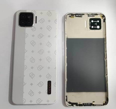 SPAREASP Oppo F17 Back Panel(White)