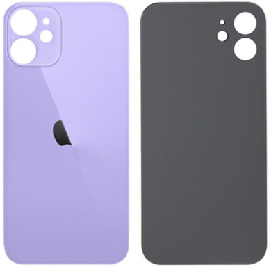 bfttelecom IPHONE PRICE DROP Replacement Part for Back Glass Panel Compatible with iPhone 12 Back Panel(PURPLE)