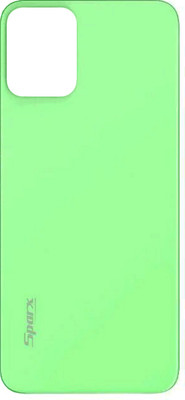Tworld Sparx Neo 7 Plus Battery Back Glass Door Replacement Back Panel(Green)