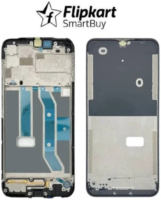 Flipkart SmartBuy Realme Narzo 30A Front Housing LCD Frame Bezel Plate Front Panel(Black)