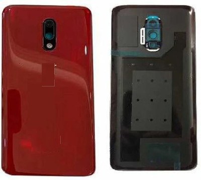 SPAREWARE Oneplus Oneplus 7 - Red (WITH CAMERA LENS) Back Panel(Red)