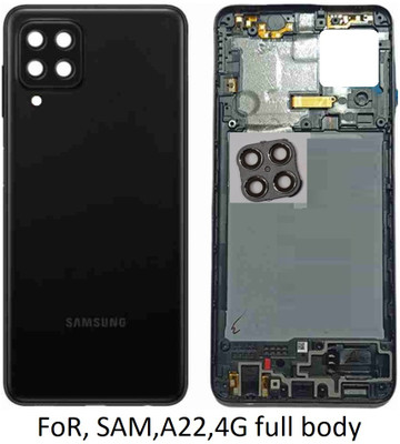 ALL HAYY STORE FOR. Samsung galaxy A22 4G full body housing Full Panel(BLACK)