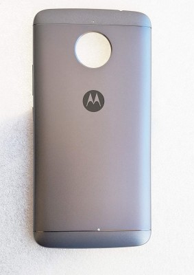 Docile Motorola Moto E4 plus Back Panel(Grey)