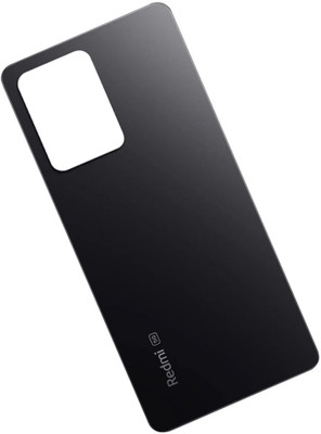 Ogzis Mi Redmi Note 12 Pro 5G Mobile Back Glass, Back Panel(Black)