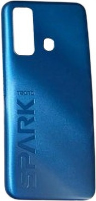 Sandreezz Tecno Spark 7P (KF7J) (with Proper Logo) Back Panel(Blue)
