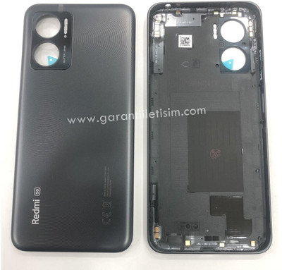 KezeMize Xiaomi Redmi Note 11E (with Proper Logo) Back Panel(Gray)