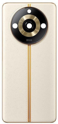 FLOUNDER REALME 11 PRO PLUS 5G WITH CAMERA RING GLASS Back Panel(SUNRISE BEIGE)
