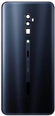 Kraze4blaze Oppo Reno 10X Zoom (With Proper Logo) Back Panel(Jet Black)