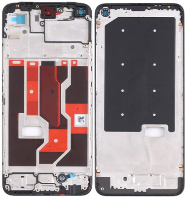 Sandreezz OPPO A76 (Original Front Housing LCD Frame) Front Panel(Black)