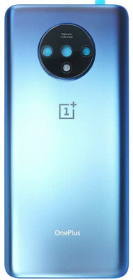 VRAVMO ONEPLUS 7T (MATT BLUE) WITH CAMERA LENS GLASS Back Panel(MATT BLUE)