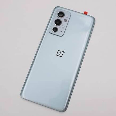 SPAREASP OnePlus 9RT With Camera Lens Back Panel(Silver)
