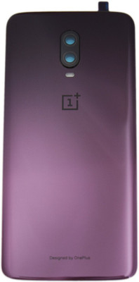 Flipkart SmartBuy OnePlus 6T Original (GLASS) With Lens Back Panel(Purple)