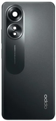 Sandreezz Xiaomi A58 (4G) With Middle Ring Camera Lens & Side Volume Power Buttons Full Panel(Glowing Black)