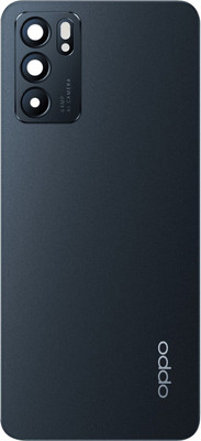 Flipkart SmartBuy OPPO RENO 6 (GLASS) 5G Back Panel(Stellar Black)