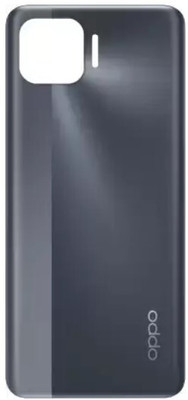 Sandreezz Oppo F17 Pro (with Proper Logo) Back Panel(Matte Black)