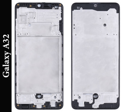 CasinoRetail SAMSUNG Galaxy A32 / SM-A325 Front Housing LCD Frame Bezel Plate Front Panel(Black)