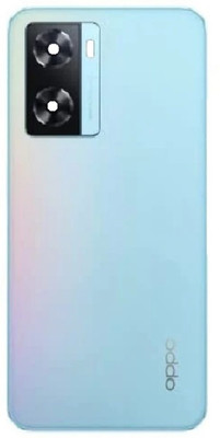 VRAVMO OPPO OPPO A77 (SKY BLUE) WITH CAMERA LENS GLASS Back Panel(SKY BLUE)
