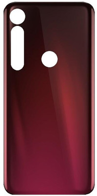 SRaccessories Motorola Moto One Vision Plus Back Panel(Crystal Pink)