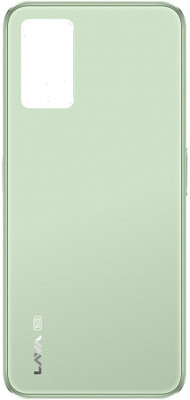 FLOUNDER LAVA BLAZE 5G (GLASS) WITH PROPER LOGO Back Panel(GREEN)