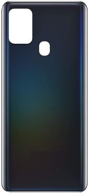 SPAREWARE Samsung Samsung Galaxy A21s : Black (WITH ALL BRAND LOGO) Back Panel(Black)