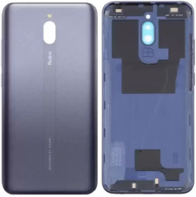 Purplesavvy Redmi 8A Dual Back Panel(Midnight Grey)