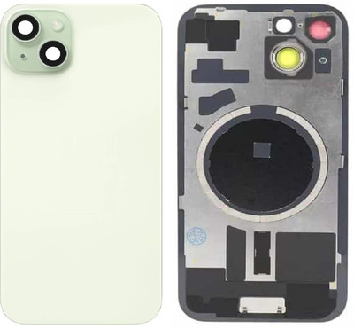 FixHub iPhone 15 BACK PANEL COMPATIBLE Back Panel(GREEN)