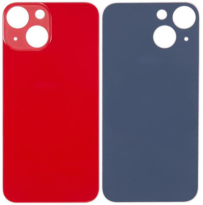 imbi Apple iPhone 13 mini Replacement Back Glass Body Back Panel(Red)