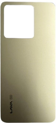 FixHub Lava Blaze 3 5G Back Battery Door Back Panel Compatible Back Panel(gold)
