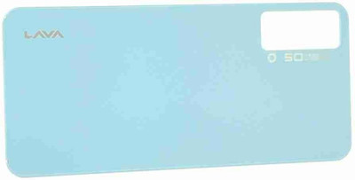 SRaccessories Lava Blaze Pro (4G) Glass Back Panel(Blue)