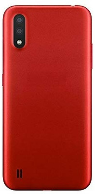 SRaccessories Samsung Galaxy M01 Back Panel(RED)