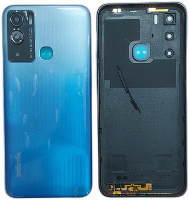 Spares4ever Infinix Replacement Back Panel(Blue)